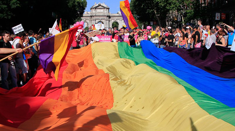 La marcha del Orgullo Gay en España se realizará para reivindicar una sociedad libre de homofobia.
