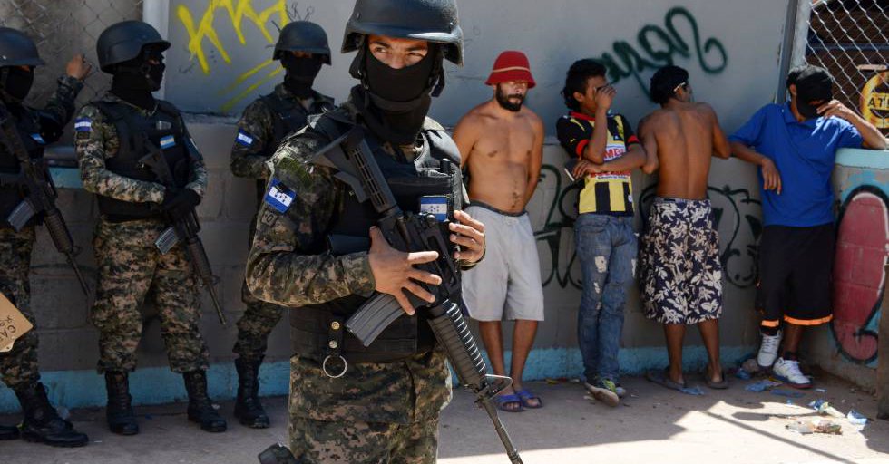 Desplazados internos por la violencia pandillera en Honduras