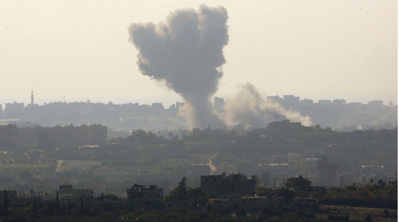En el 7 de julio de 2014 se produjo una escalada en los constantes ataques de Israel hacia Gaza. El país lanza la operación "Borde Protector".