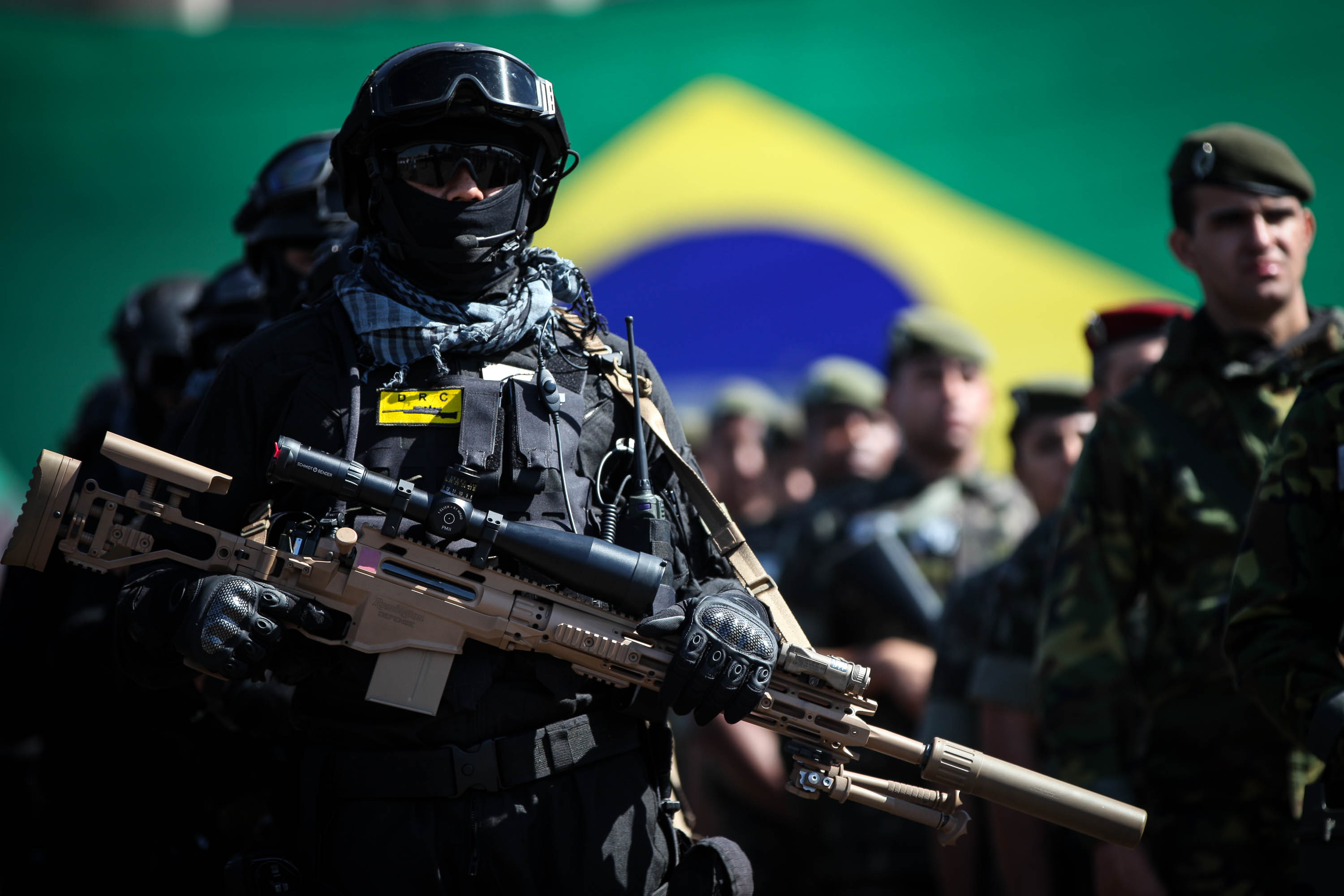 Brasil presenta fuerzas de seguridad para los Juegos Olímpicos Río 2016