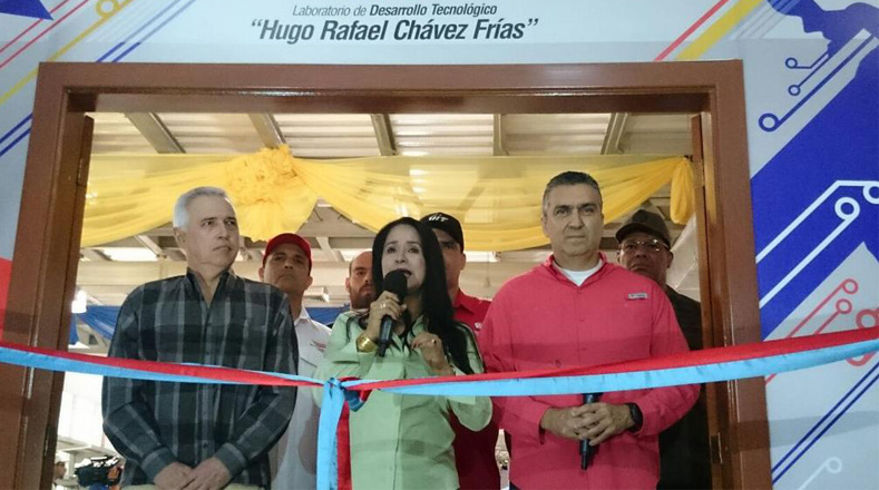 En ocasión por el natalicio del líder bolivariano, fue inaugurado el laboratorio Hugo Chávez para las pruebas de los equipos de la empresa VIT.