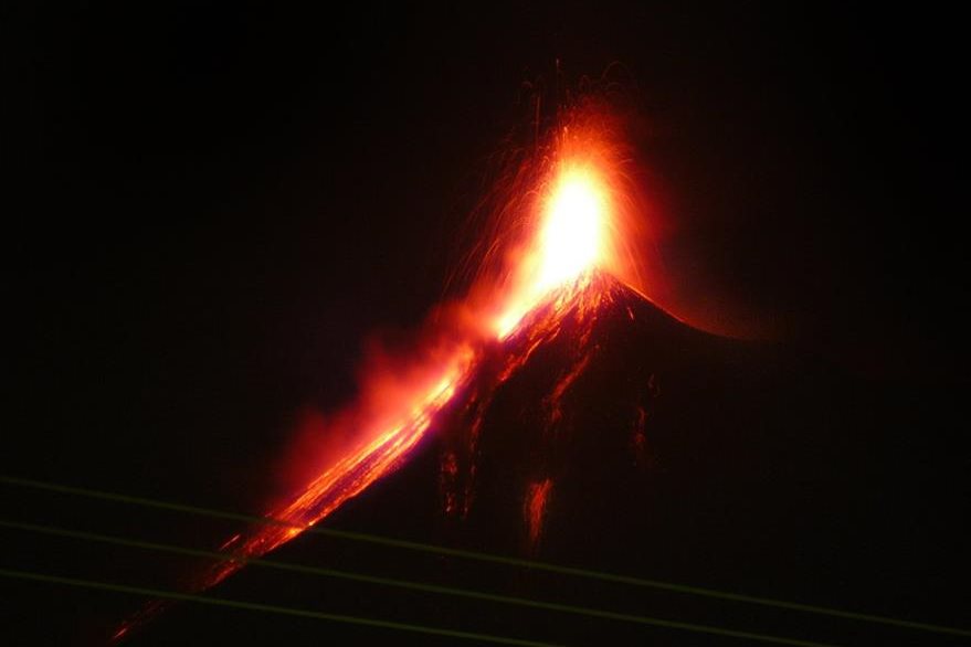 Durante el 2015, el Insivumeh registró 12 erupciones del volcán de Fuego entre enero y noviembre.