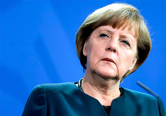 Ángela Merkel está preocupada por el futuro de la Unión Europea después del brexit.