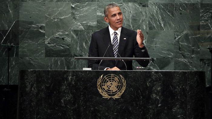 Barack Obama pronunció su último discurso como presidente en la ONU.