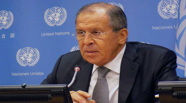 El canciller agregó que Rusia había entregado a la ONU  información sobre aquel ataque.