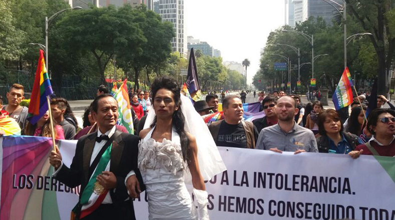 La manifestación LGBTTI se mantendrá sobre la avenida Paseo de la Reforma, del lado norte.