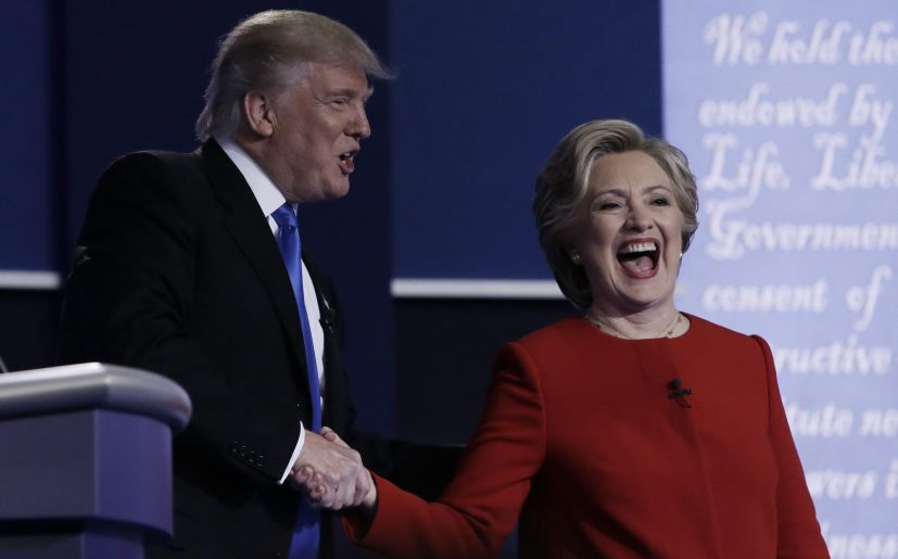 La reciente encuesta realizada en el país revela que la candidata demócrata Hillary Clinton aventaja a Donald Trump.