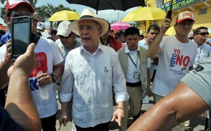 El expresidente colombiano expuso sus razones por las cuales le irá al No en el plebiscito este 2 de octubre.