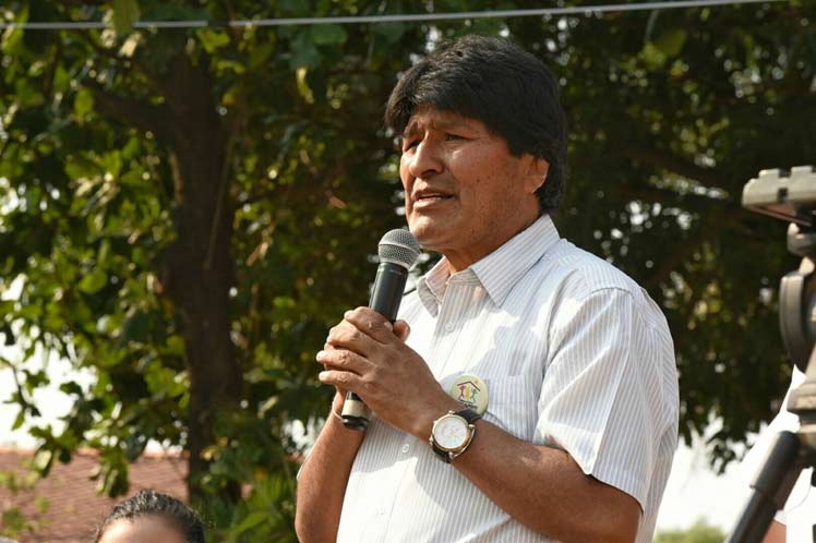 Evo Morales denunció que la Secretaría de la OEA  se ha convertido en un refugio de vendepatrias.
