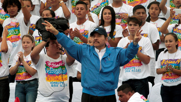 El actual presidente, Daniel Ortega, busca obtener la presidencia por tercera vez consecutiva.