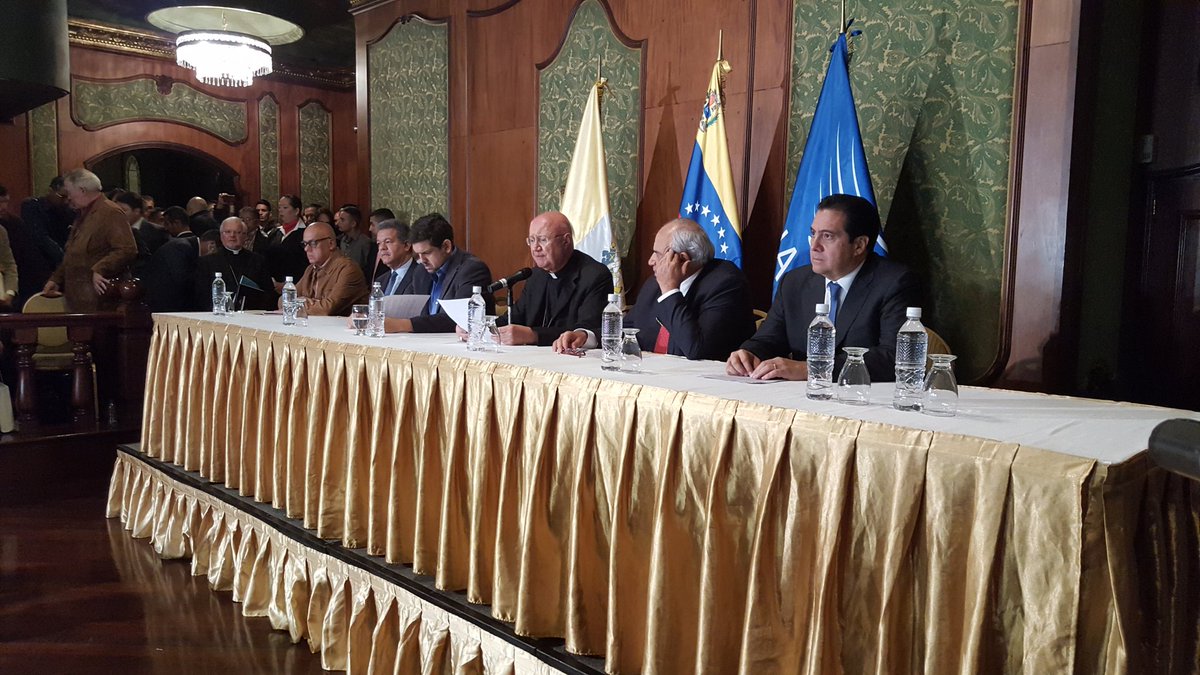 La próxima sesión de las mesas de diálogo por la paz en Venezuela será el 6 de diciembre. 