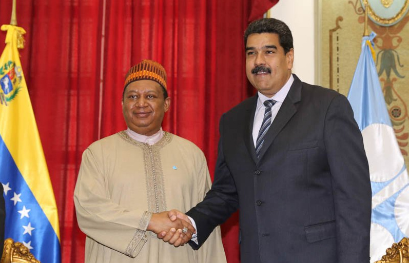 Mohammed Barkindo destacó el liderazgo de Nicolás Maduro para lograr un acuerdo petrolero.