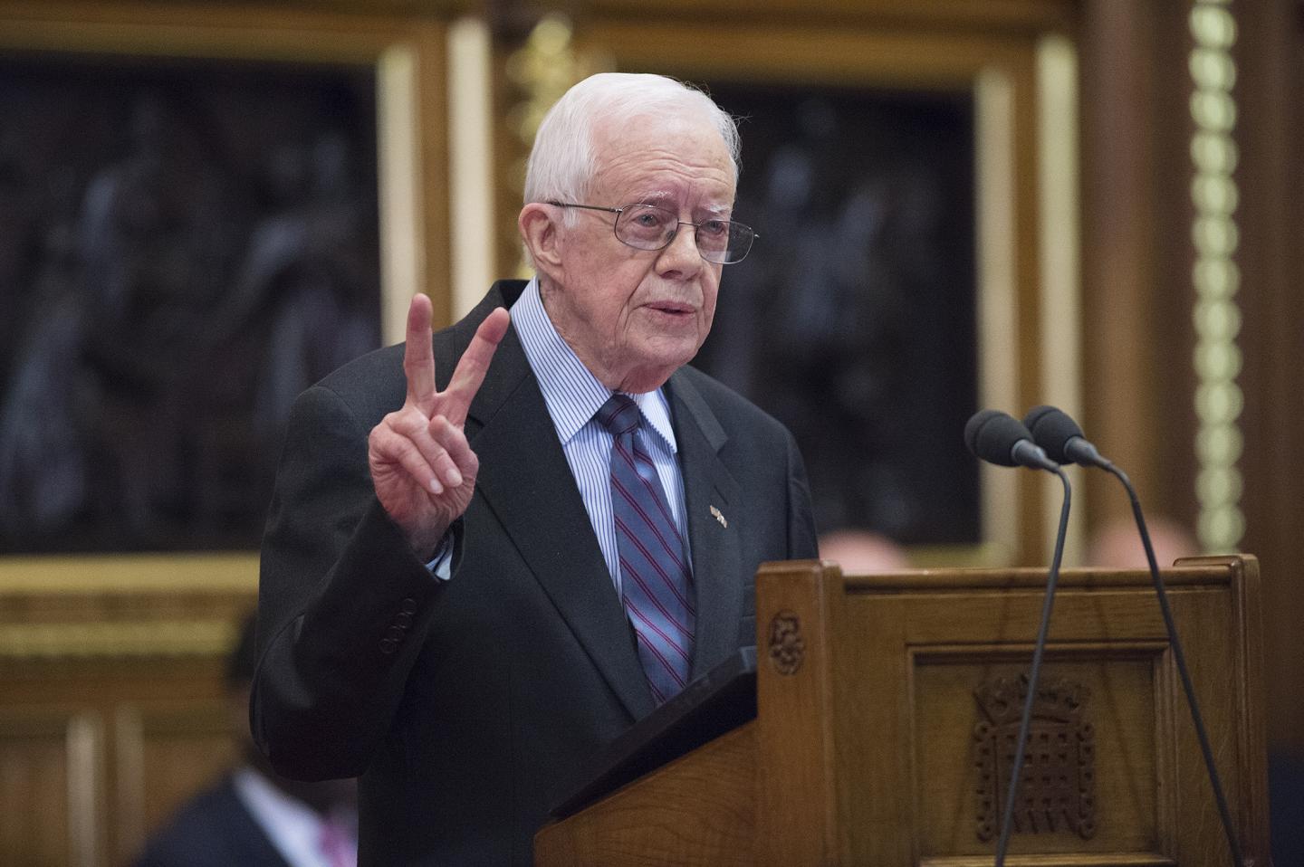 Jimmy Carter pide a Barack Obama reconocer al Estado de Palestina.