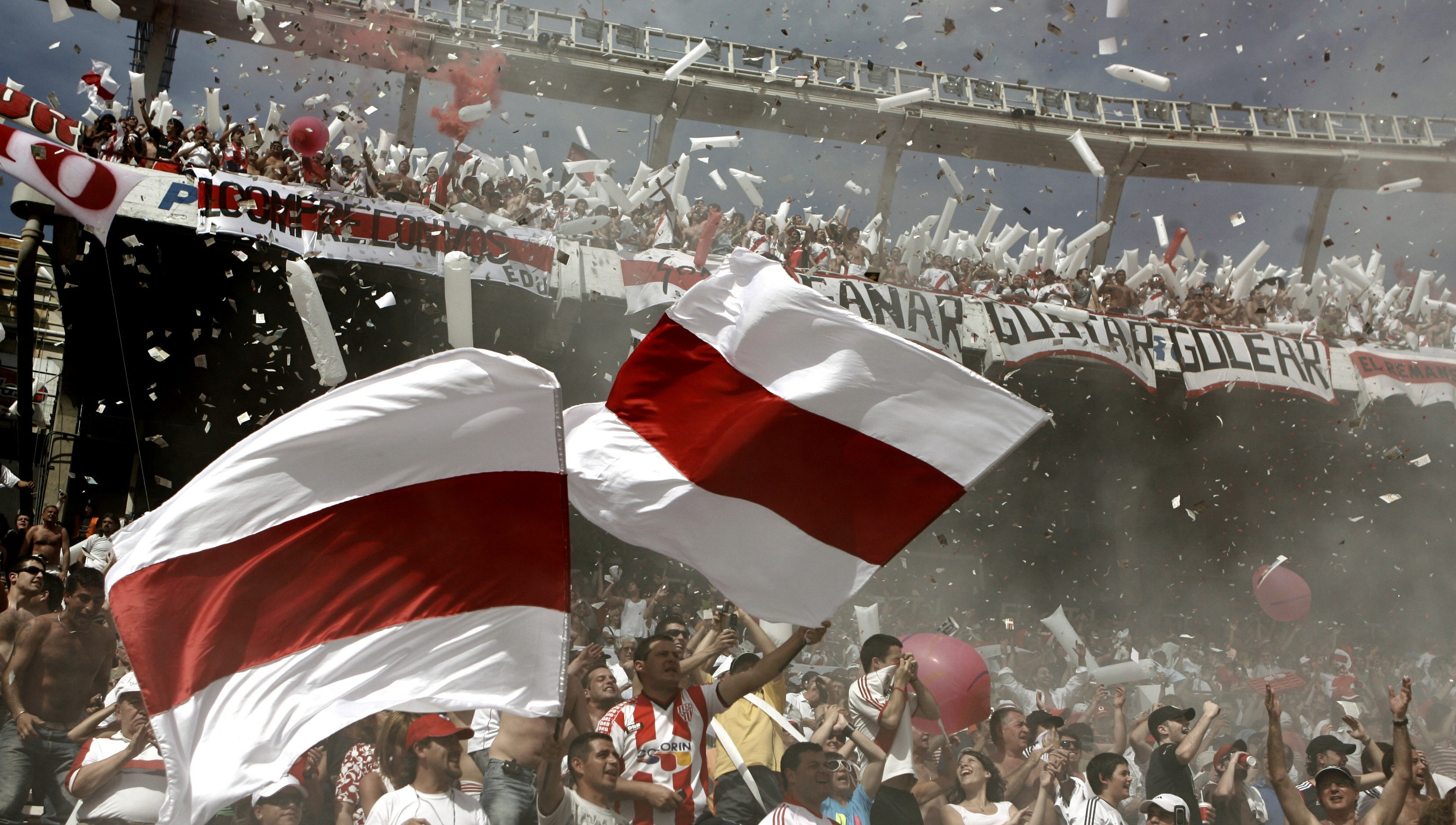 La fanaticada de River Plate es la única con permiso para entrar al Monumental.