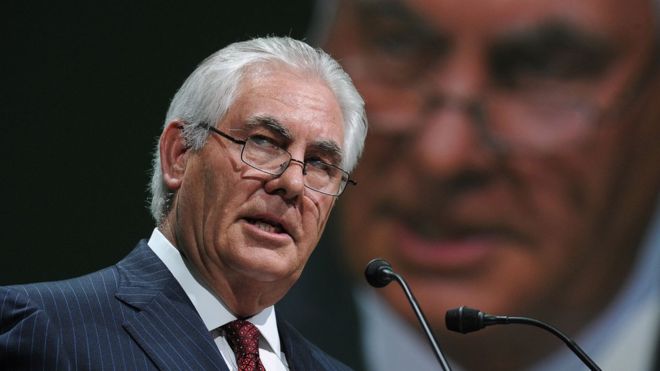 Tillerson dirigió la entrada de Exxon Mobil a Rusia