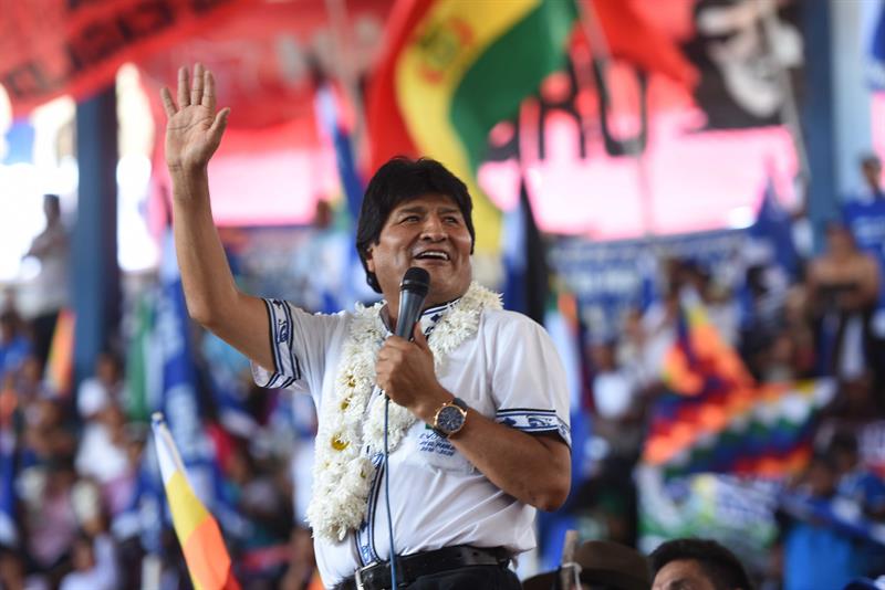 Evo Morales en apertura de Congreso del Movimiento al Socialismo (MAS).