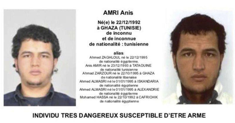 Anis Amri es el principal sospechoso del atentado.