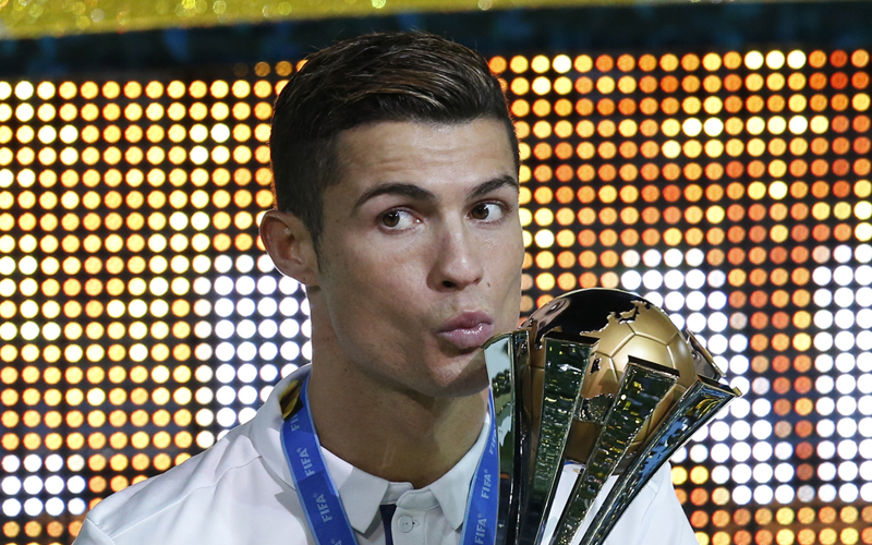 Ronaldo también obtuvo este año el Balón de Oro.