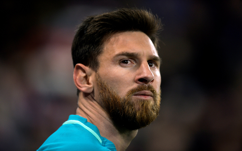 Messi fue superado en votos por el español Sergio Ramos y el portugués Cristiano Ronaldo.