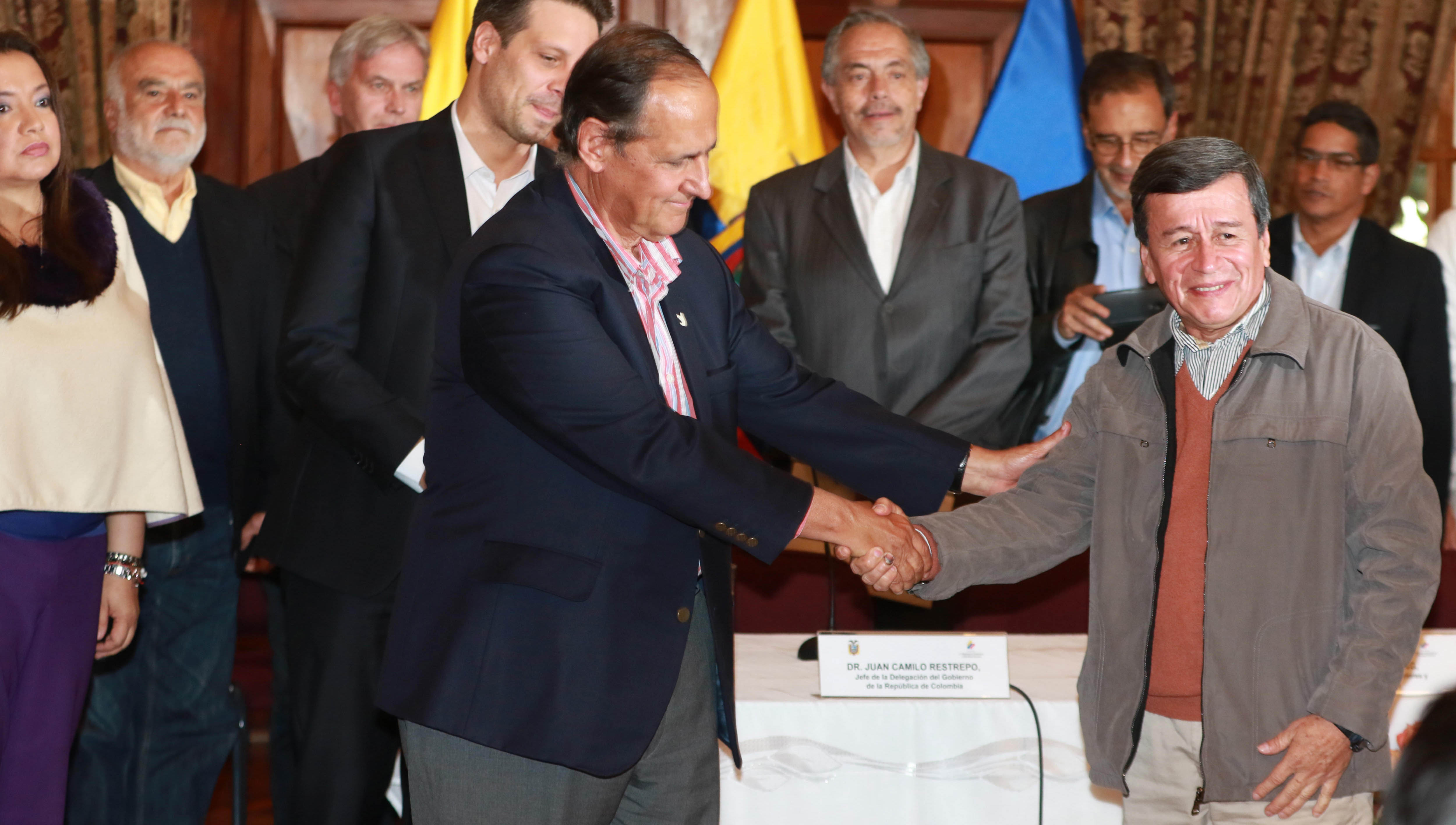 En Quito ambas partes dieron un paso más hacia la paz en Colombia.