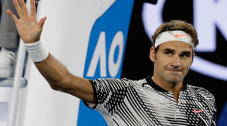 Federer se medirá en octavos de final ante el japonés Nishikori.