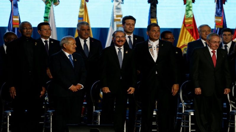 En la noche del martes se inauguró la cumbre presidencial.