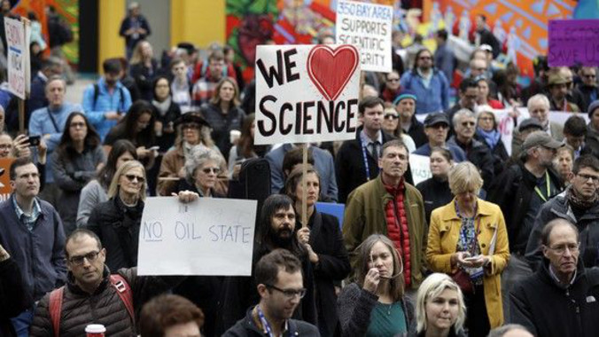 Científicos estadounidenses se rebelan contra Trump y anuncian movilizaciones.