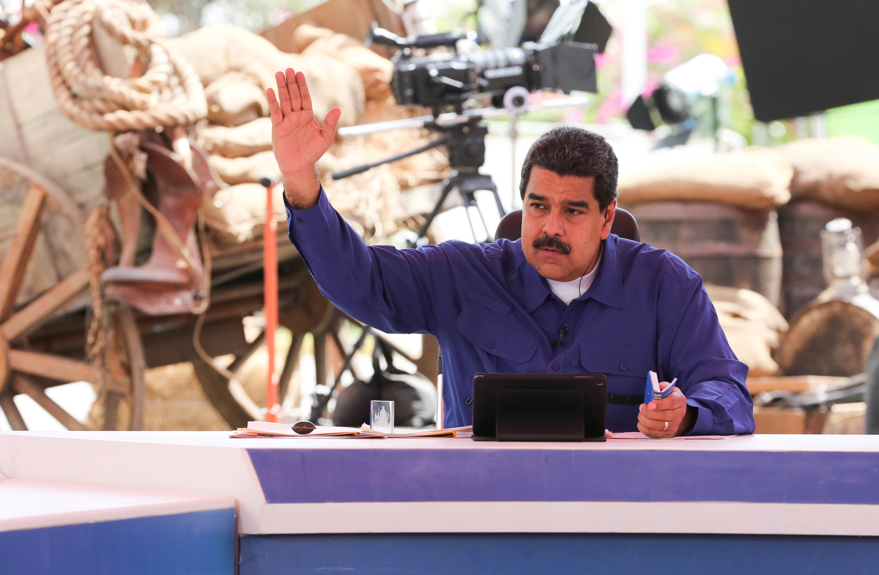Maduro destacó que estas producciones históricas deben centrar el plan estratégico 2017-2026 de la Fundación Villa del cine.