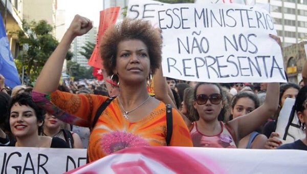 Las mujeres brasileñas realizarán una marcha el 8 de marzo.