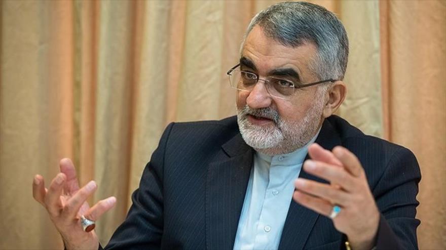 Ala Eddin Bruyerdi, jefe del Comité de Seguridad Nacional y Política Exterior en el Consejo de la Shura de Irán,
