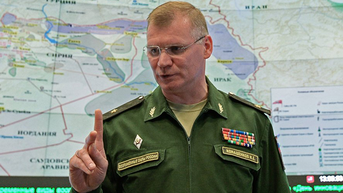 Konashénkov aseguró que los vuelos rusos sobre el mar Negro 