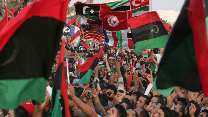 Las protestas en Libia fueron impulsadas por Estados Unidos y la OTAN.
