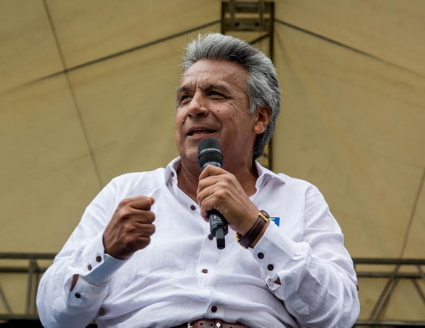 El partido Alianza PAIS denunció irregularidades en las actas escrutadas que perjudican a Lenín Moreno.