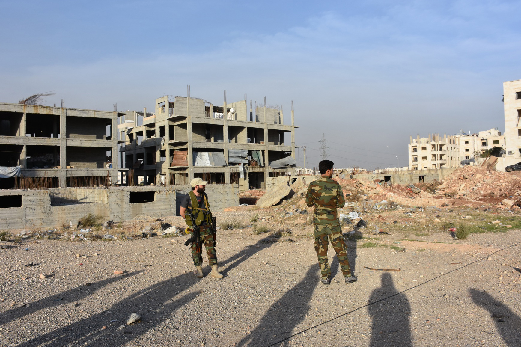 Más de 10 pueblos están en control de las fuerzas gubernamentales de Siria.