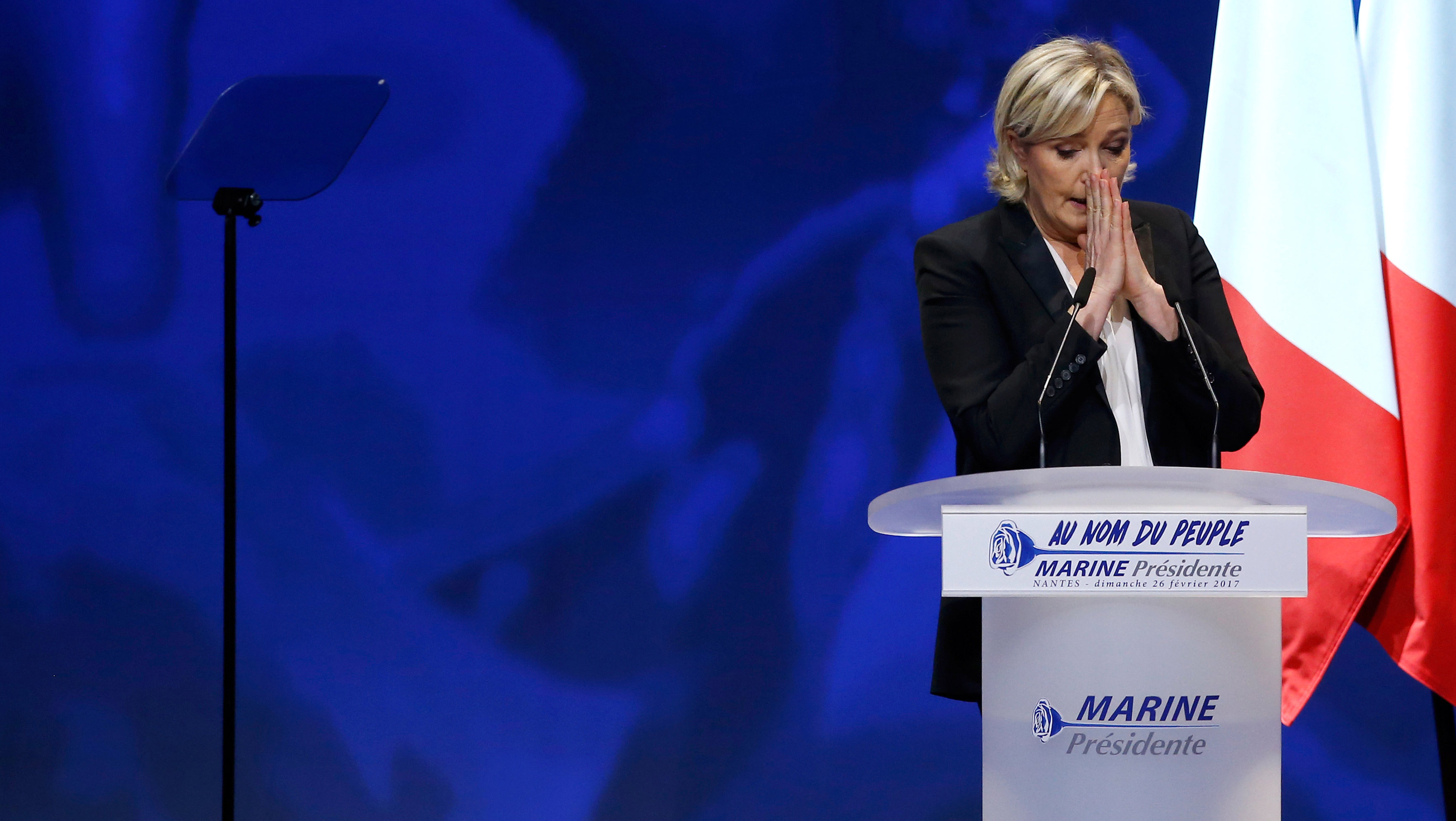 Le Pen es favorita, pero tiene adelantada la investigación en su contra.