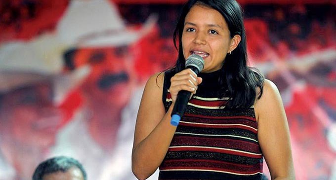 Olivia Zúñiga, hija de Berta Cáceres: “El Estado de Honduras es controlado por una élite criminal”