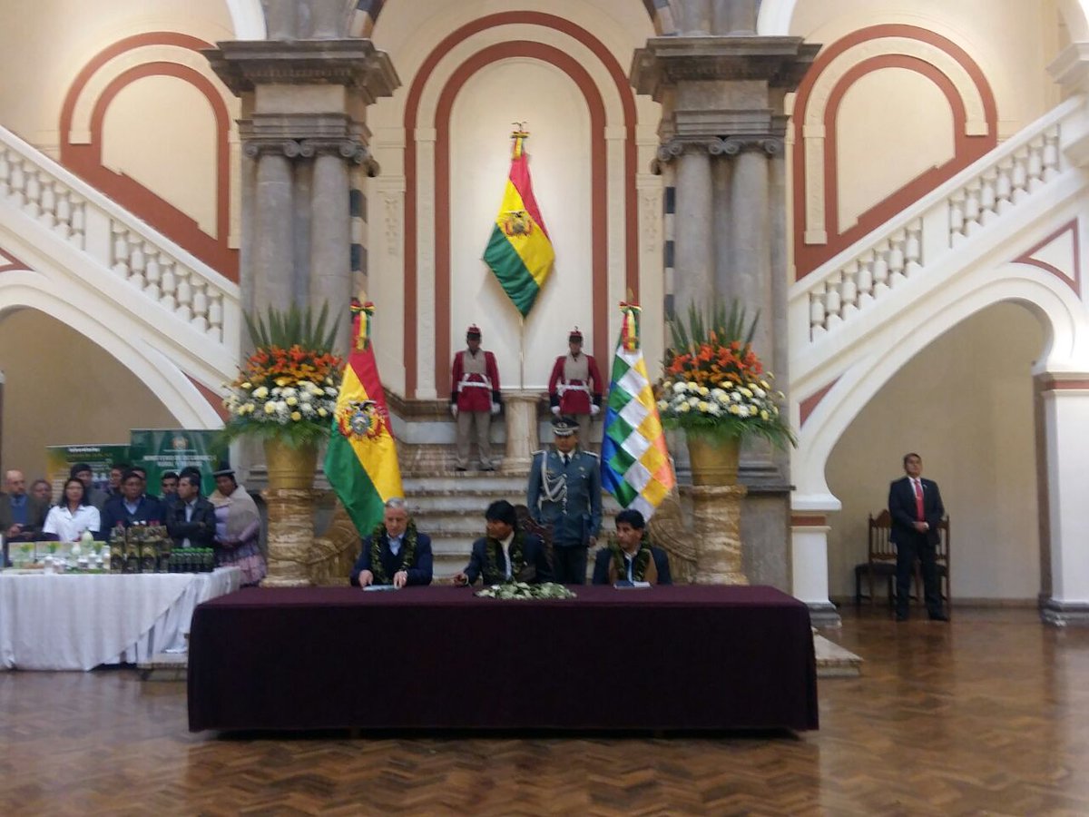 Promulgan en Bolivia la Ley General de la coca