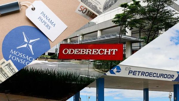 Tras conocerse el escándalo de Odebrecht, el presidente Rafael Correa resaltó las similitudes de este caso con las revelaciones selectivas y sesgadas de los Panama Papers para involucrar, por motivos políticos, a funcionarios de su Gabinete.