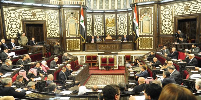 El Parlamento sirio destacó los exitos del ejército en la lucha contra el terrorismo