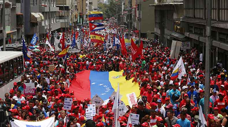 El pueblo venezolano dejó claro su firme compromiso con la defensa de la soberanía y autodeterminación del pueblo.