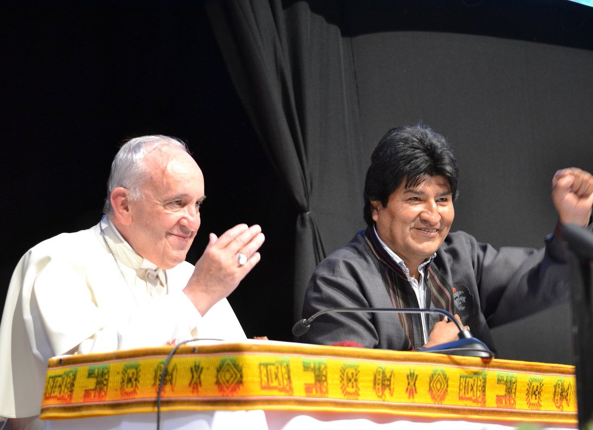 En medio de la conmemoración de la Semana Santa, Morales exhortó a los pueblos a no olvidar nunca que Jesús luchó por los pobres.