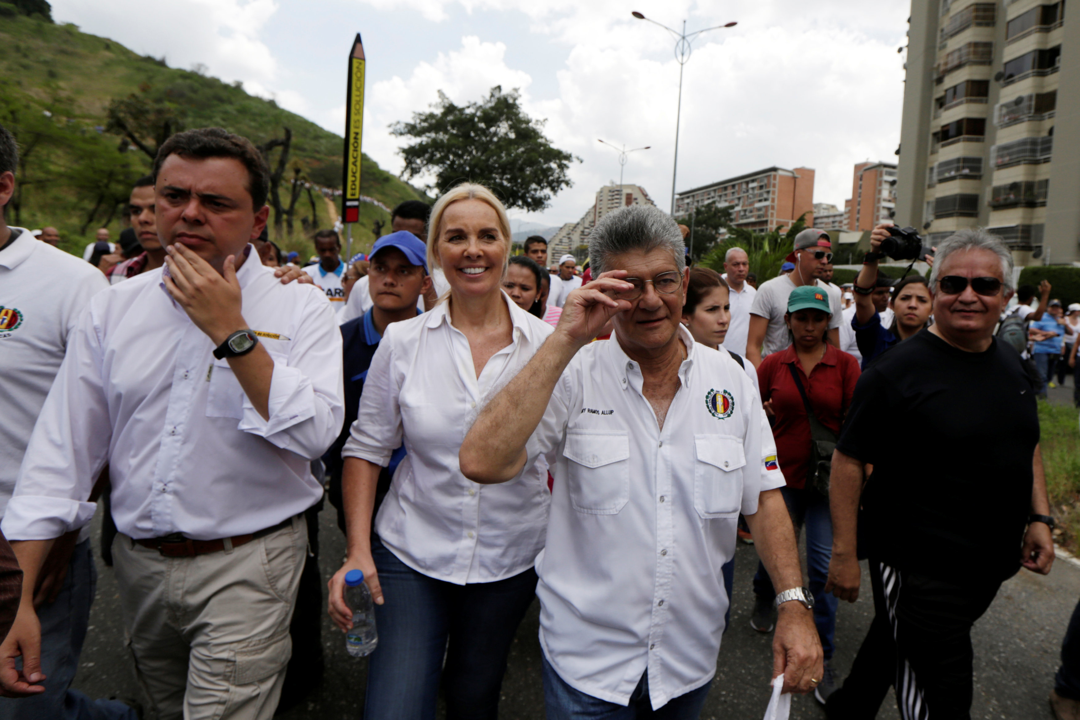Desde el pasado martes 4 de abril, representantes de la MUD han convocado a sus seguidores a manifestarse en las calles de la capital venezolana, Caracas.