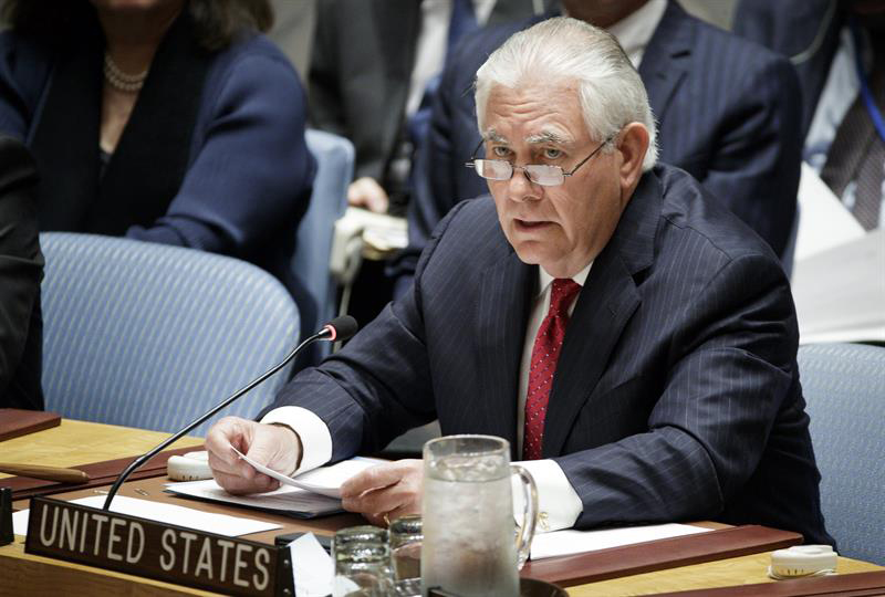 El secretario de Estado estadounidense presidió este viernes la sesión especial del Consejo de Seguridad de la ONU dedicada al conflicto con Corea del Norte.