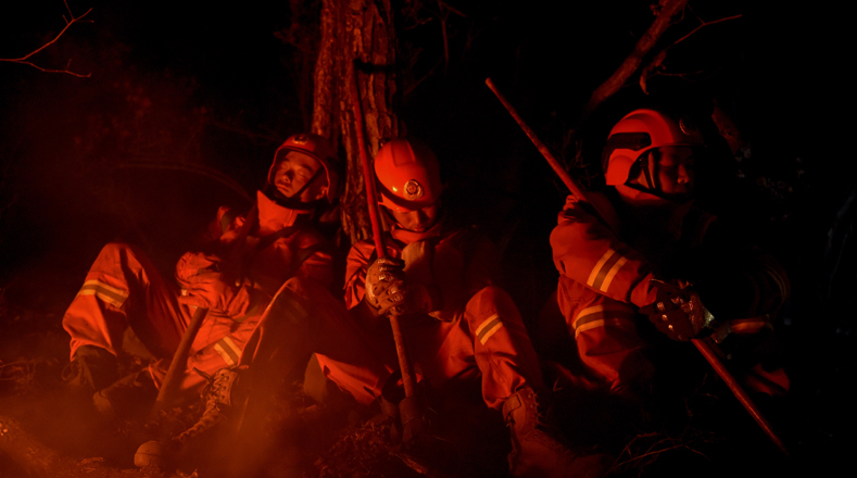 El Centro Estatal de Prevención de Incendios Forestales envió a la zona 12 aviones acondicionados para atender este tipo de emergencias. 