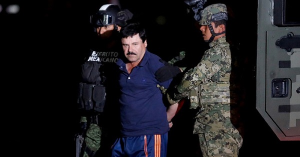 El Chapo enfrenta cargos por 17 delitos criminales, de los que se declaró no culpable.