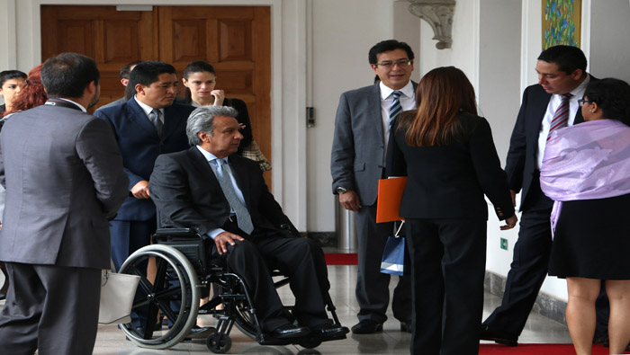 El presidente electo de Ecuador (i) tendrá su primer viaje internacional.