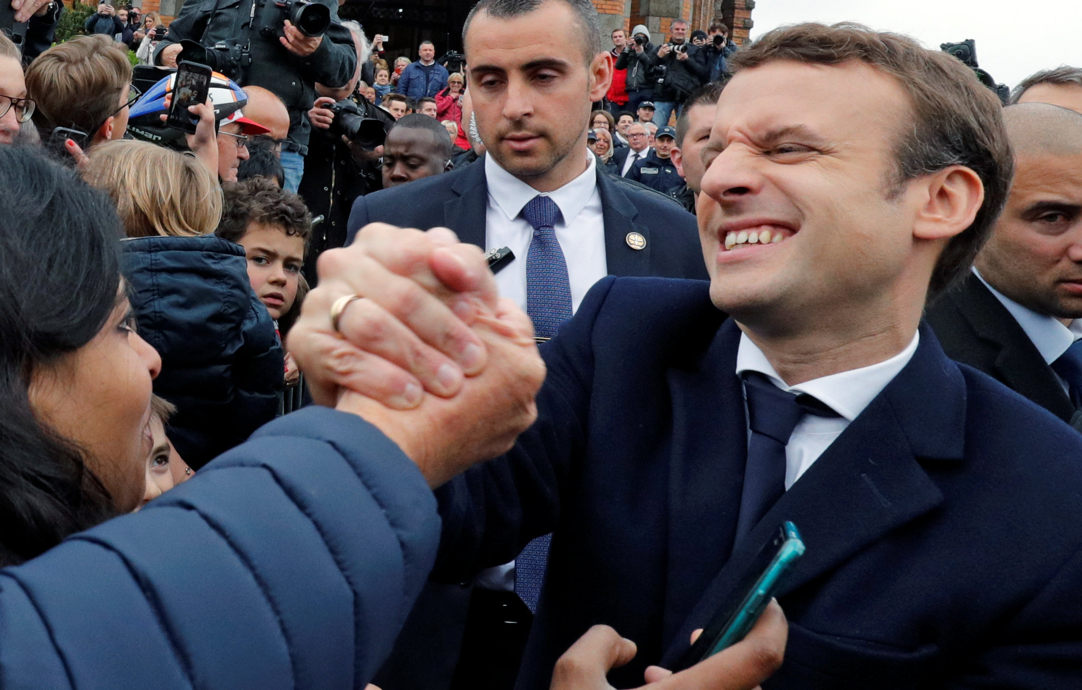 Macron se convierte con esta victoria en el presidente galo más joven de la historia.