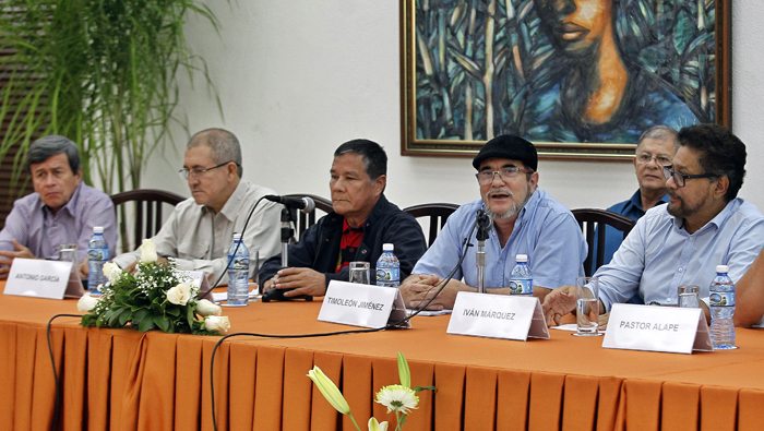 7.000 combatientes de las FARC- EP están reunidos en las denominadas zonas veredales transitorias de normalización (ZVTN).