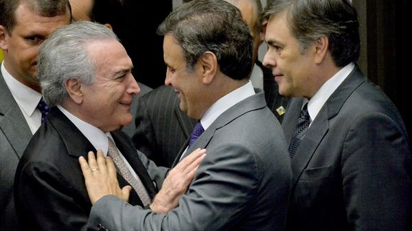 Aécio Neves fue el segundo candidato más votado en las elecciones presidenciales de 2014, pero fue suspendido de su cargo por acusaciones de corrupción.
