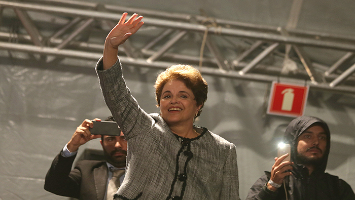 Rousseff destacó que el gobierno golpista de Temer está sin rumbo por el nuevo escándalo de corrupción.